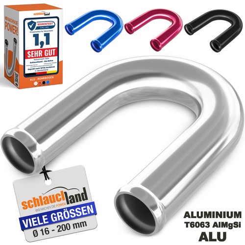 180 alu bogen - 180°, alu-bogen