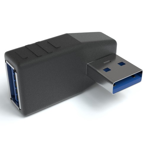 Usb winkel adapter - 3x,